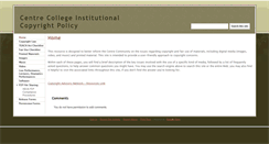 Desktop Screenshot of copyright.centre.edu