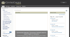 Desktop Screenshot of centrenet.centre.edu