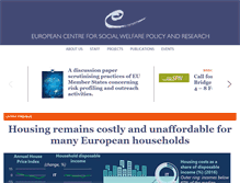 Tablet Screenshot of euro.centre.org